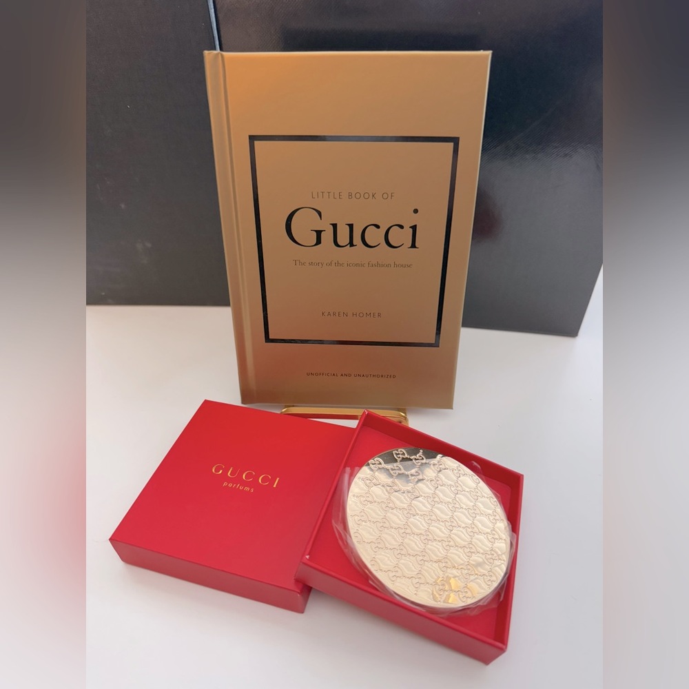 New Compact Gucci Mirror and Lil Book of Gucci